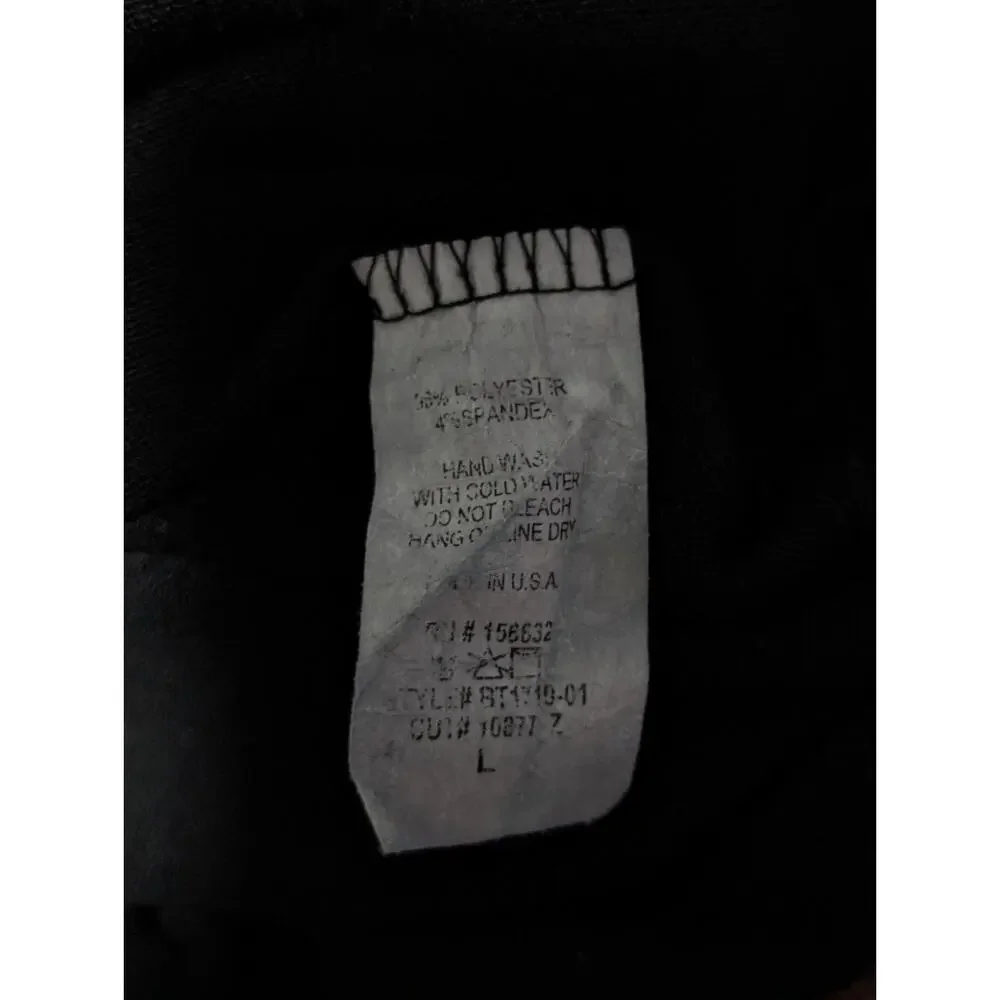 BIBI Colorblock Ruffle Balloon Sleeve Lightweight Pullover Sweater Top Large - Picture 5 of 5